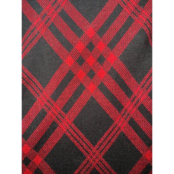 Anne Klein - NWT - Red and Black Zip up Womens Sweater - Picture 7 of 7